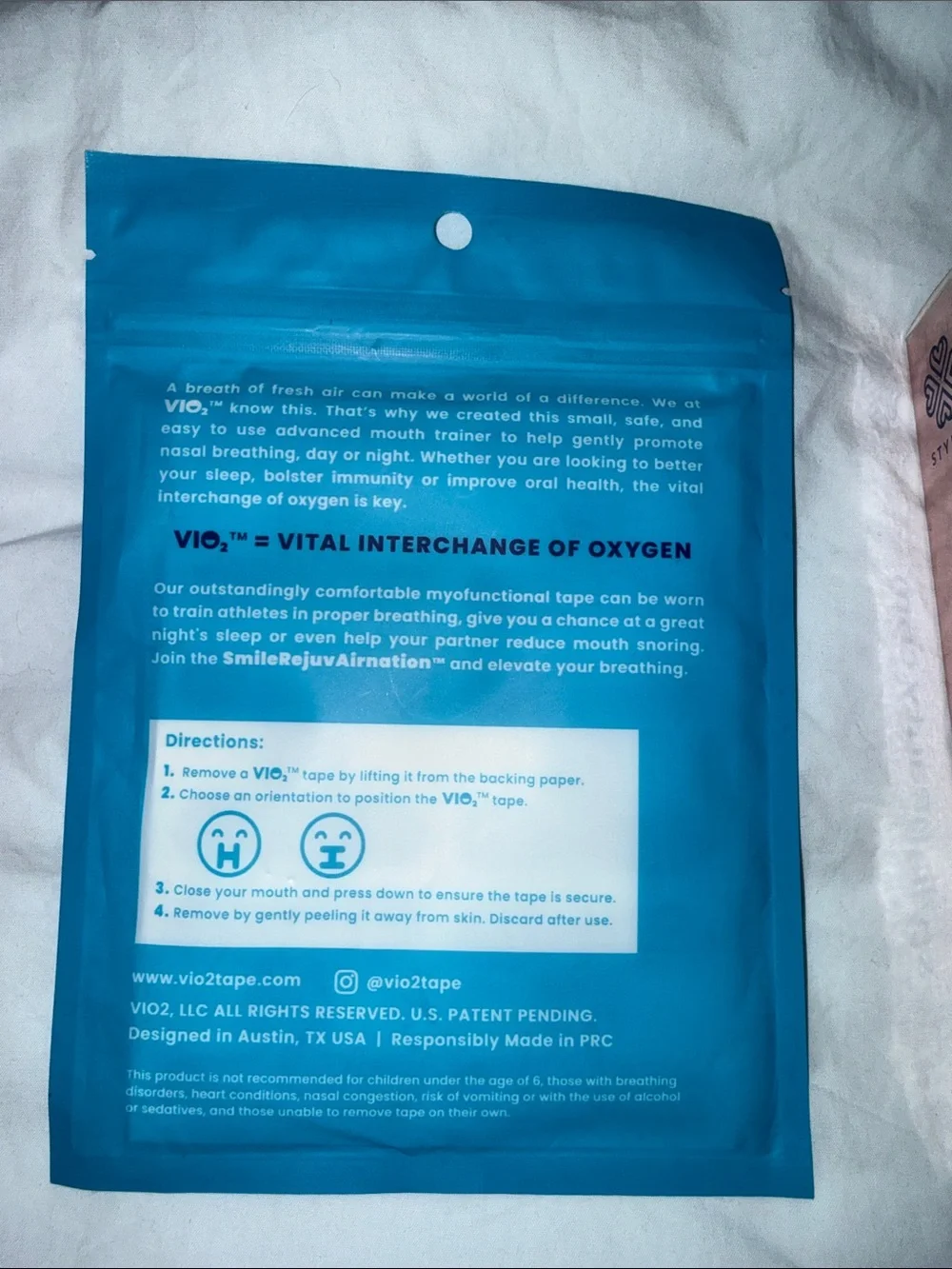 NWT Pack Mouth Tape and Neck Masks to help with Jawline